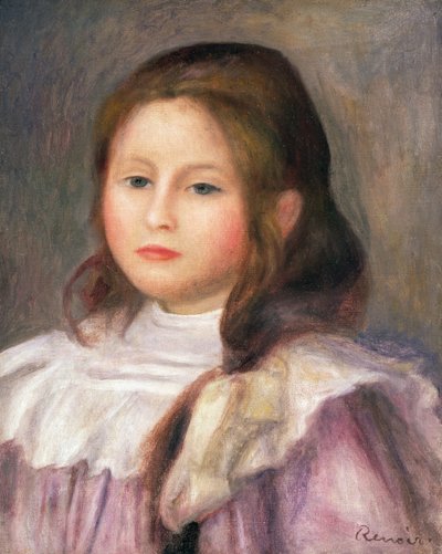 Retrato de un niño, c.1910-12 de Pierre Auguste Renoir